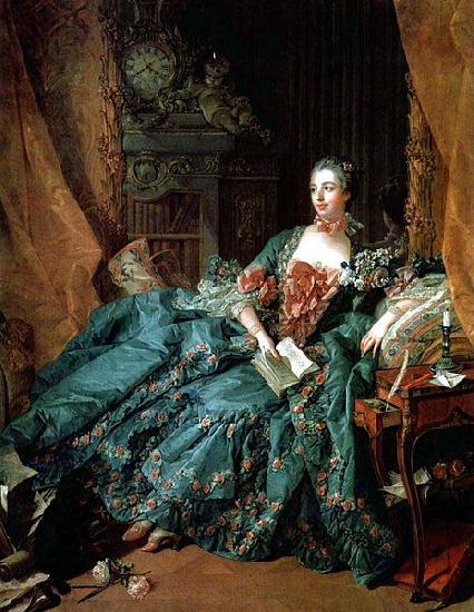  Portrat der Madame de Pompadour